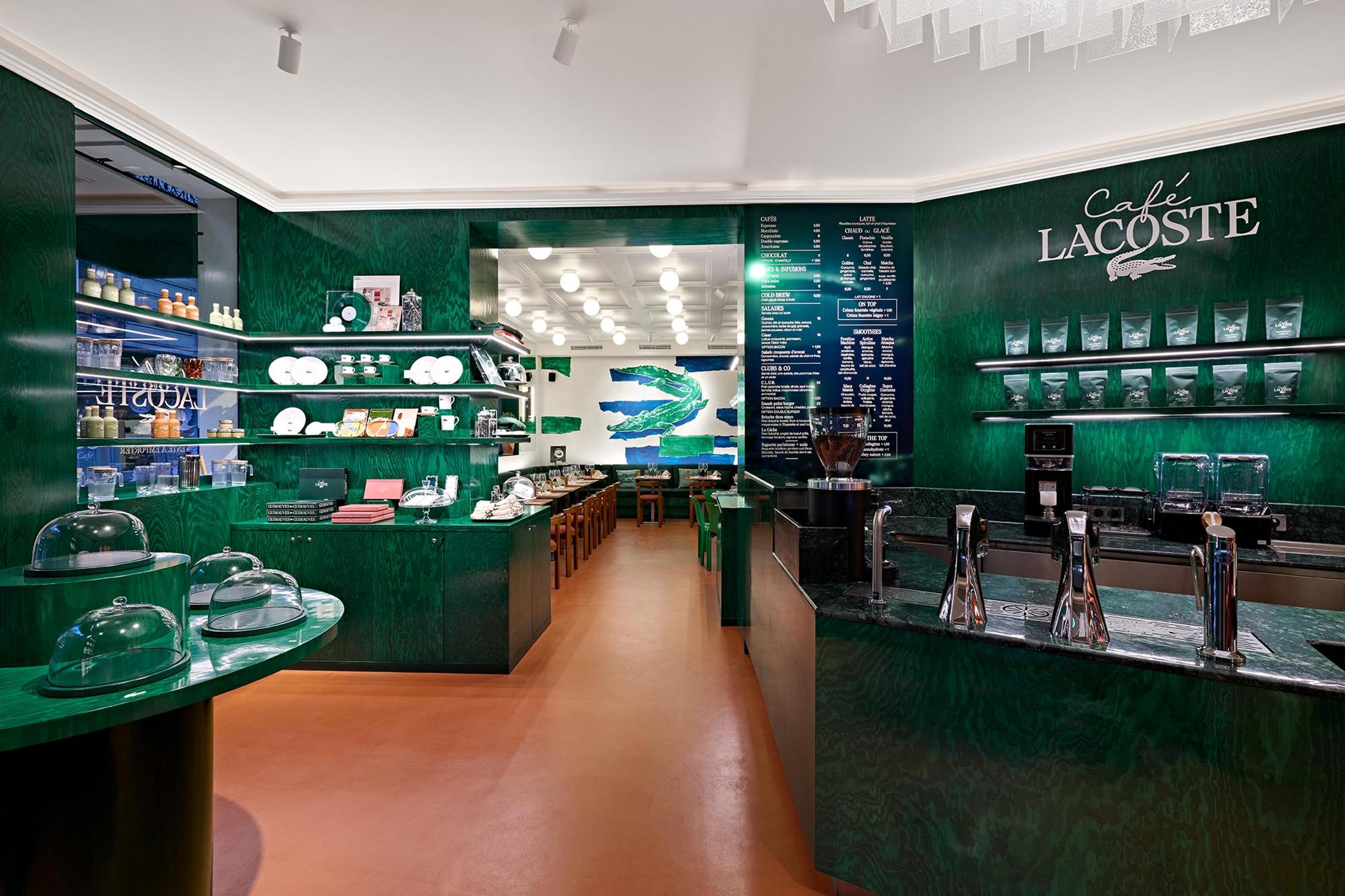 nouveau caf&eacute; lacoste &agrave; paris