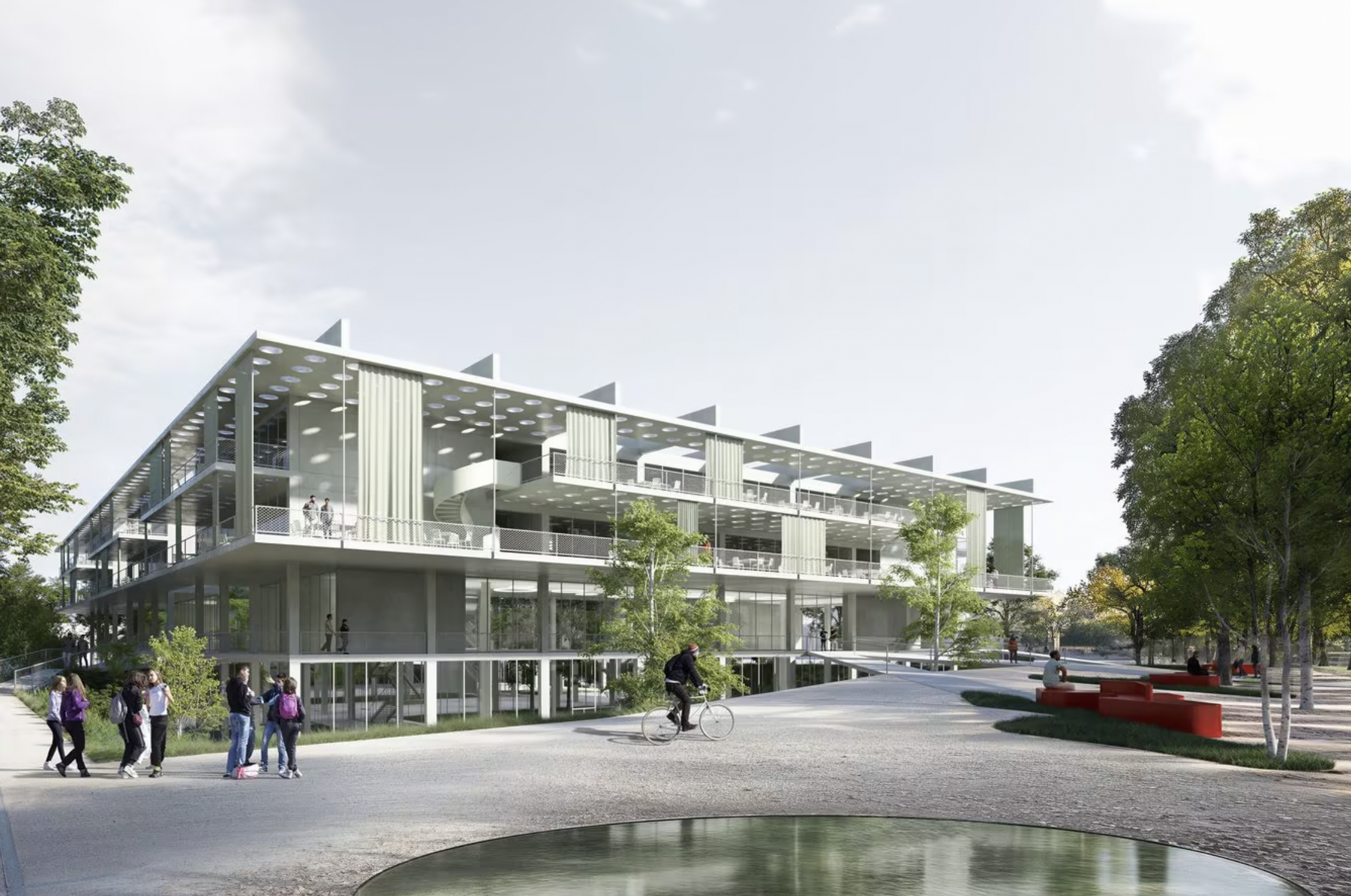 nouveau campus de ferrari en italie