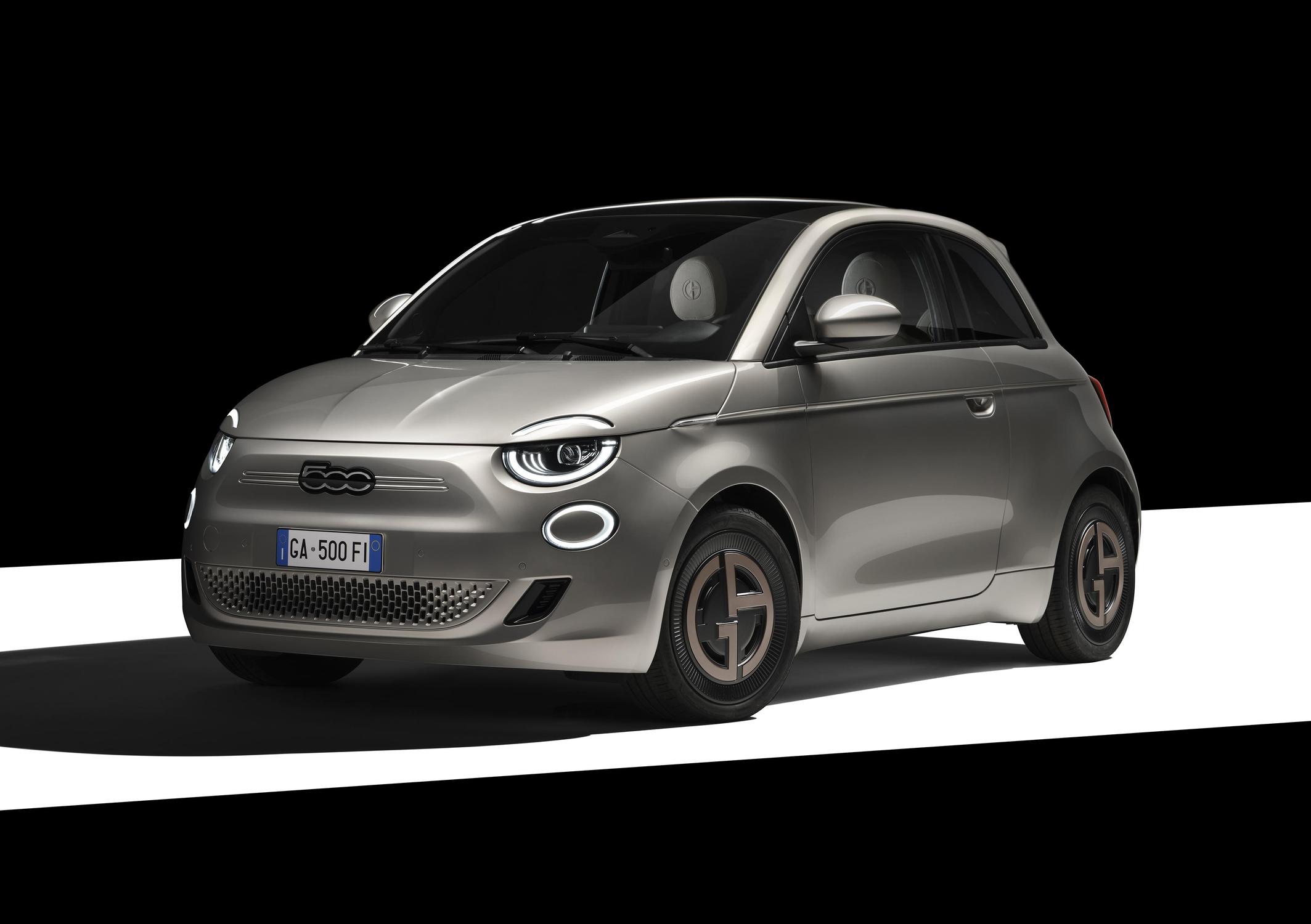 fiat 500e giorgio armani