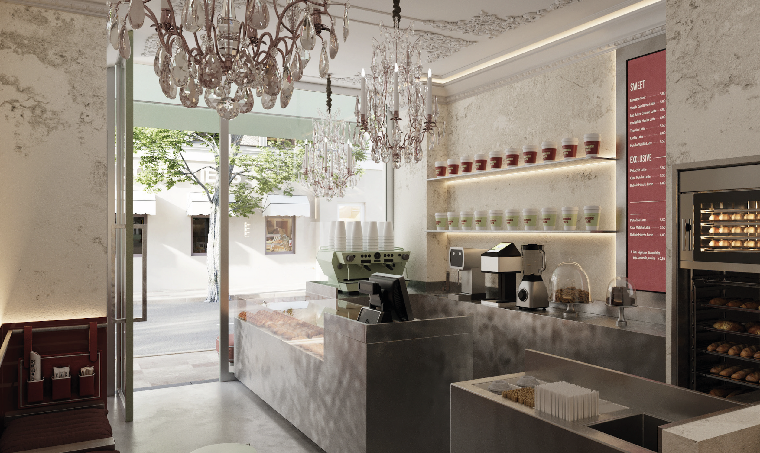 adresse du premier caf&eacute; ladur&eacute;e &agrave; paris, un coffee shop ouvert en mars 2026 au 112 avenue victor hugo