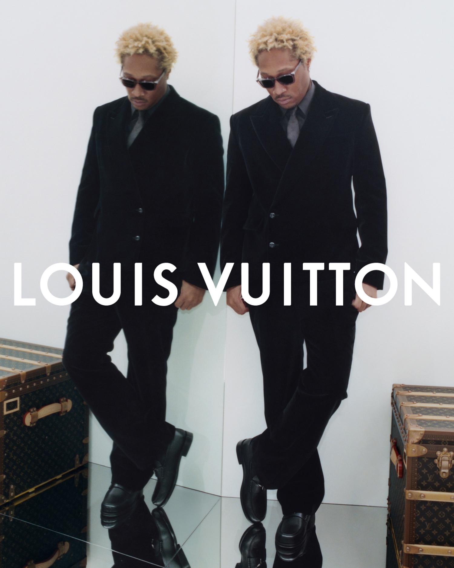rappeur future ami de la maison de luxe louis vuitton