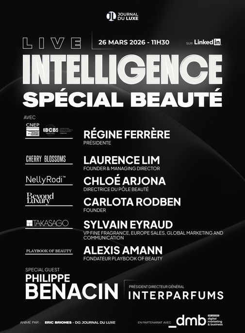 Live Intelligence spécial "Beauté" : RDV le 26 mars