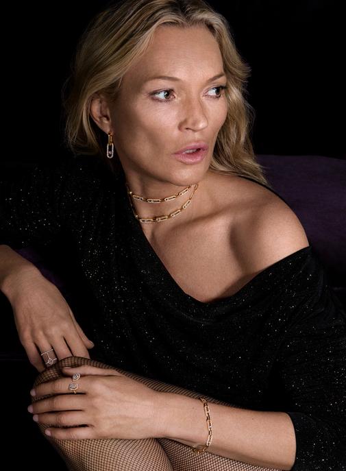 Messika signe une campagne anniversaire avec Kate Moss