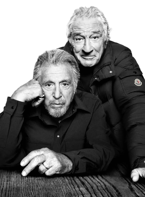 Robert de Niro et Al Pacino, les deux nouvelles vedettes de Moncler