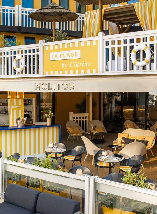 L'hôtel Molitor et Clarins lancent leur pop up "La Plage"