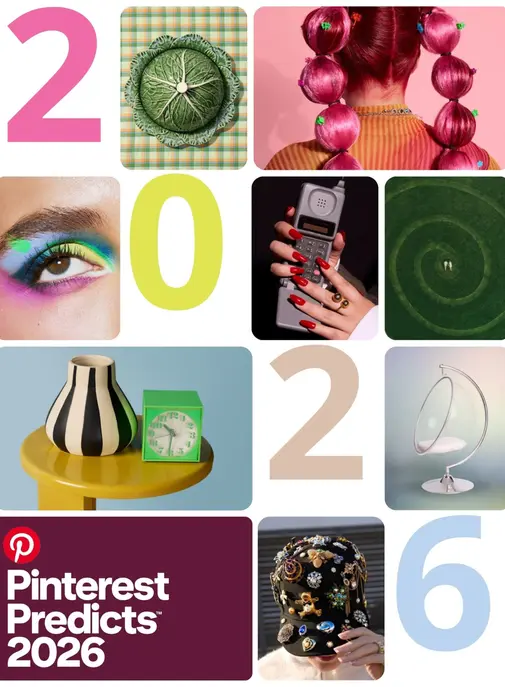 Pinterest Predicts : quelles seront les tendances en 2026 ?