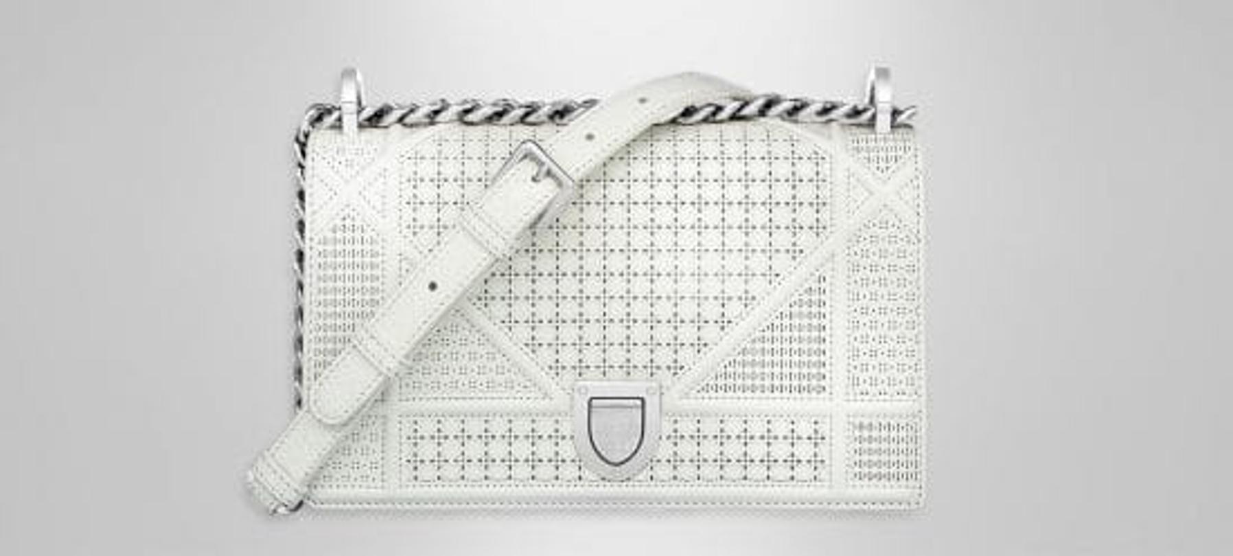 dior sac a main blanc