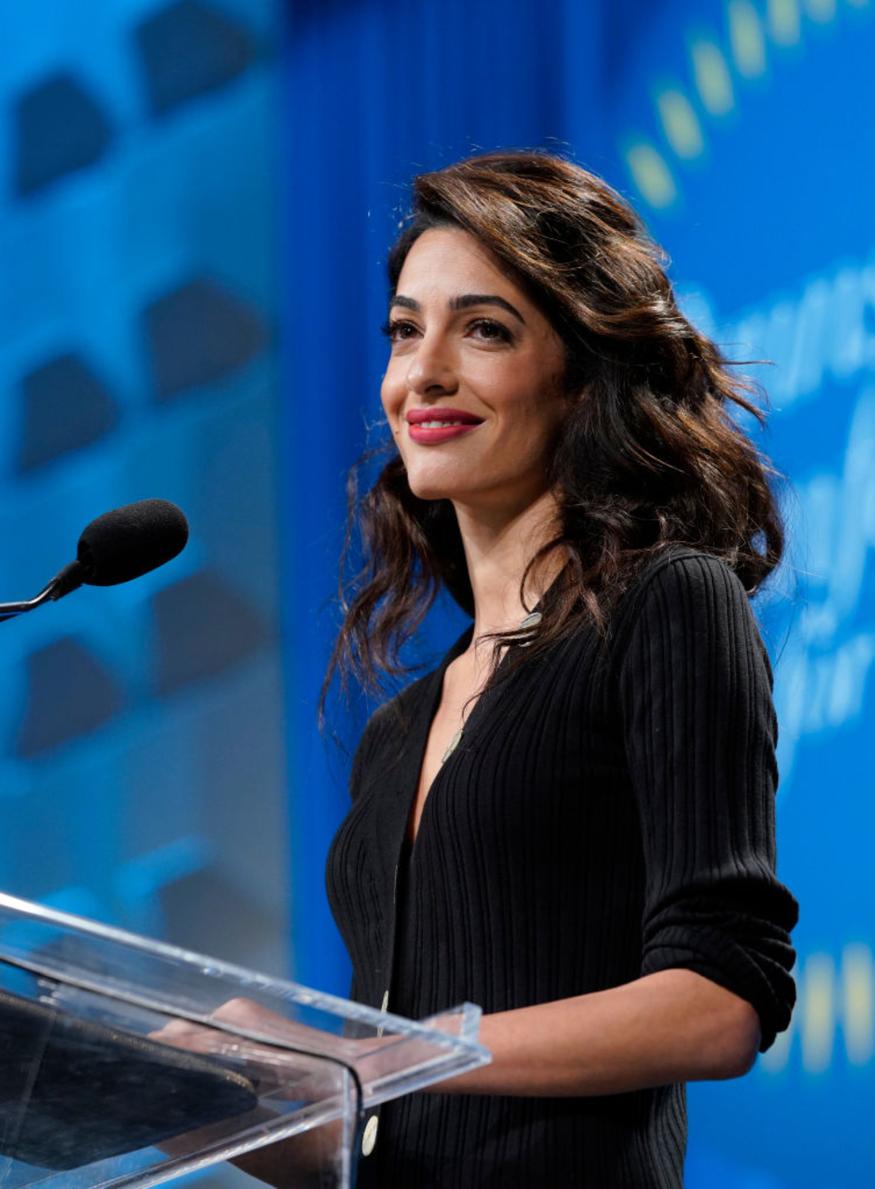 amal clooney women's forum 2025