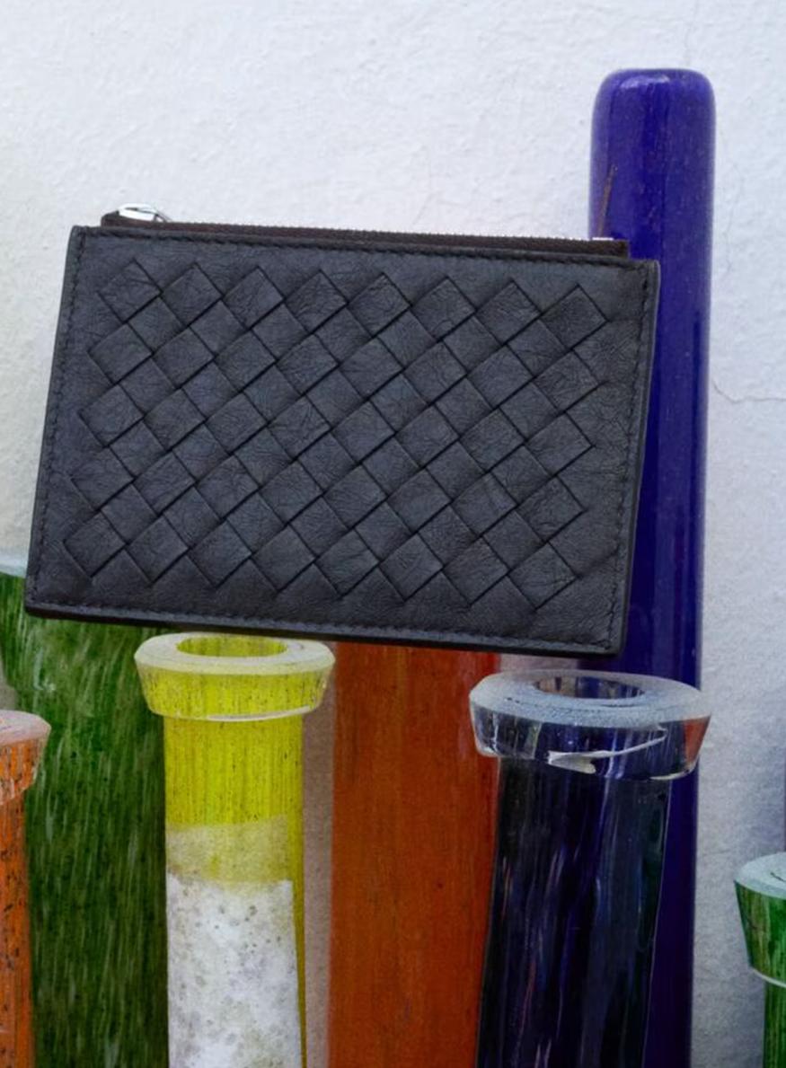 pochette tressee Bottega Veneta, en mycelium vegetal