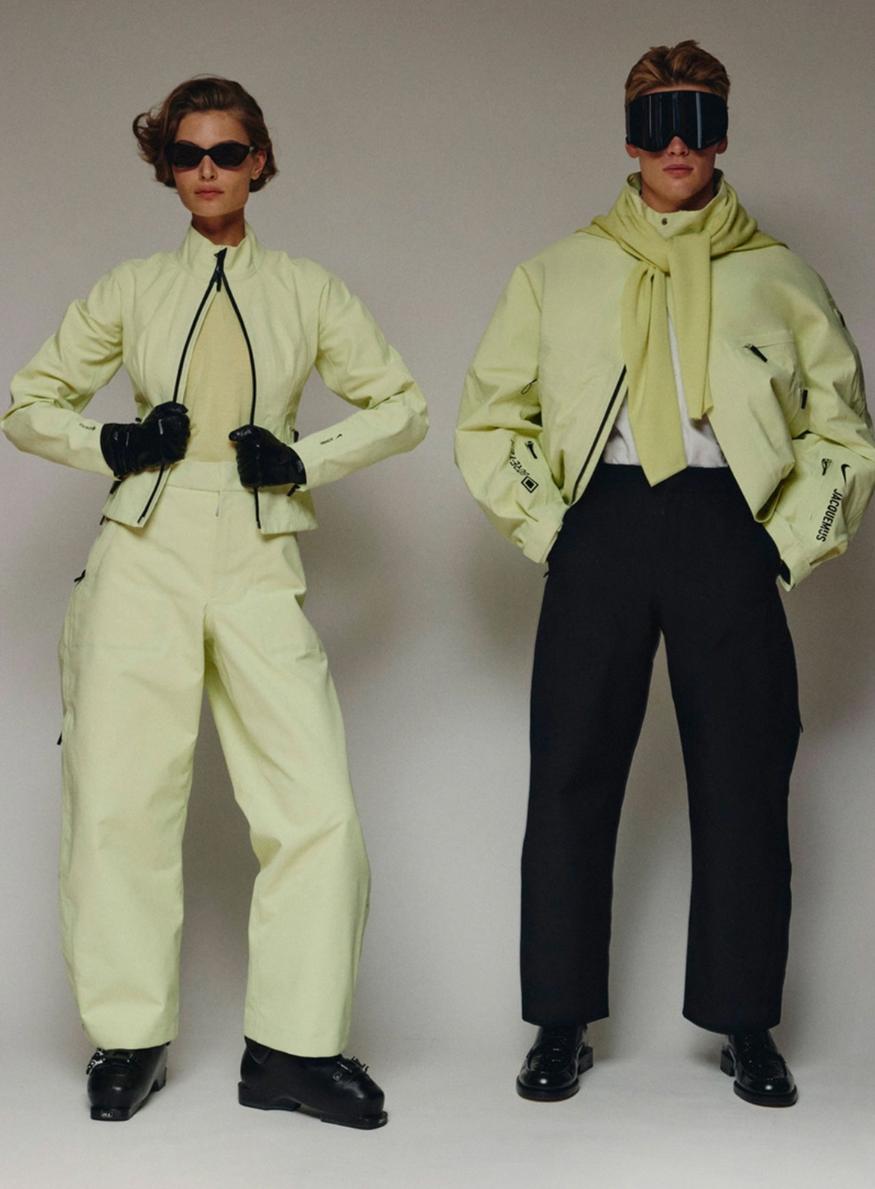 vêtements de ski tendance 2025_2026 jacquemus et nike