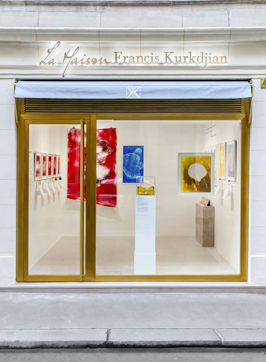 La Maison Francis Kurkdjian exposition expanded drops