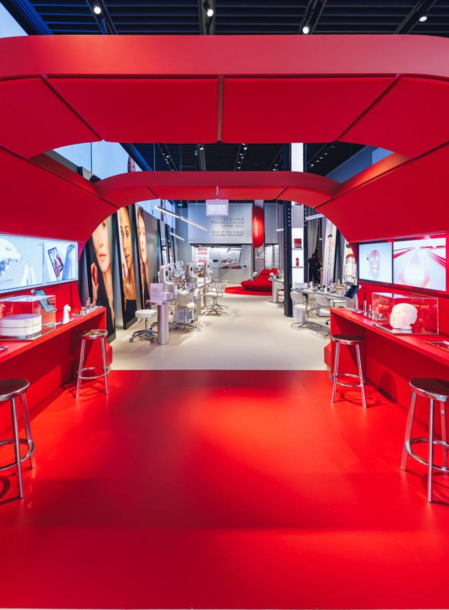 La nouvelle Maison de la longévité de Lancôme, à Paris, au 52 avenue des champs-elysées