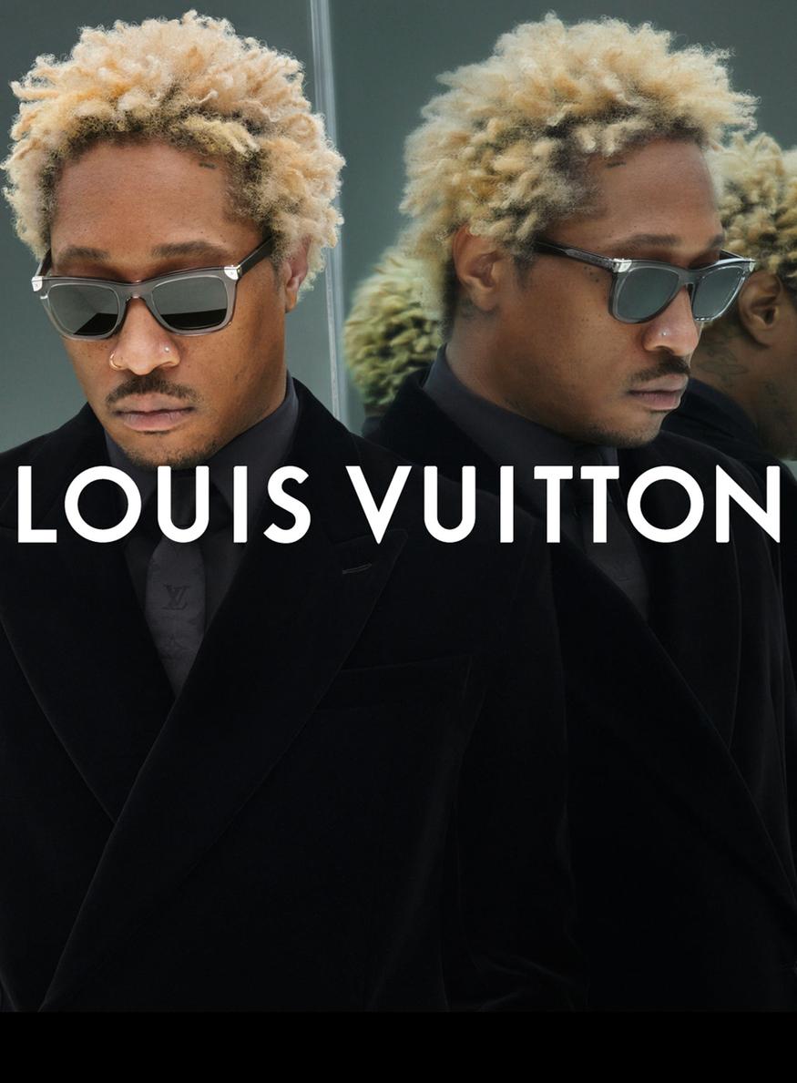 La star du rap US Future est le nouvel ami de la maison louis vuitton