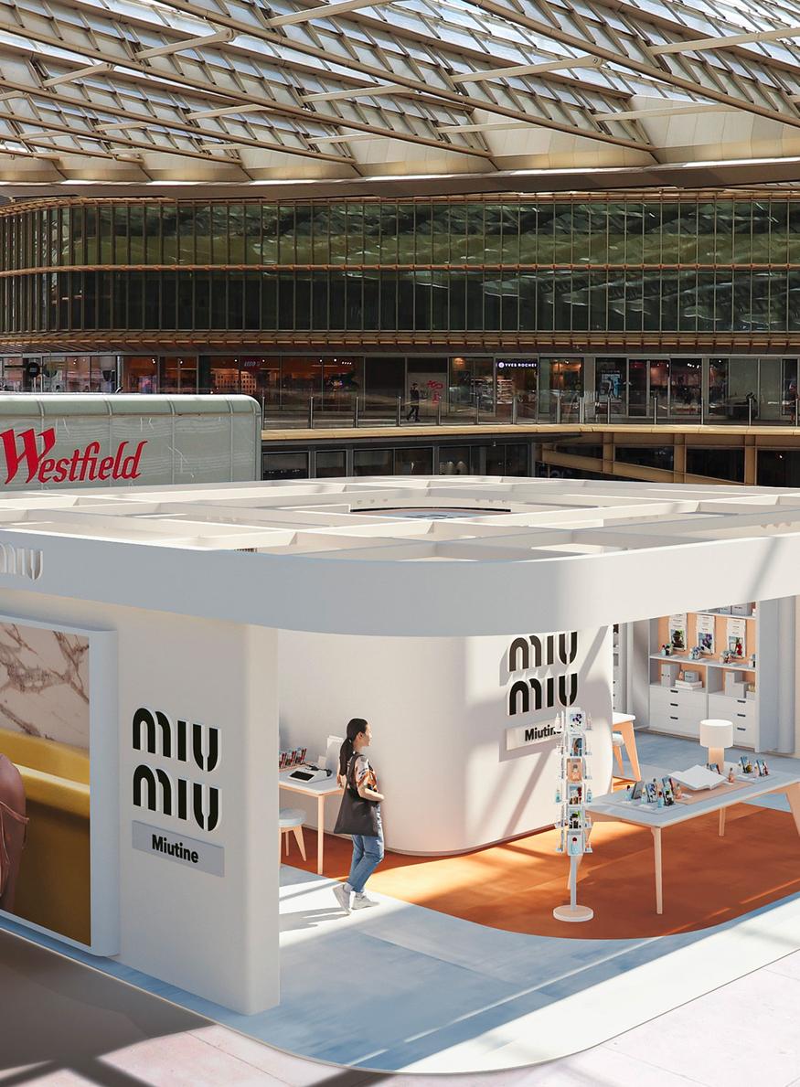 Miu Miu Beauty pop up à paris parfum goodies de luxe