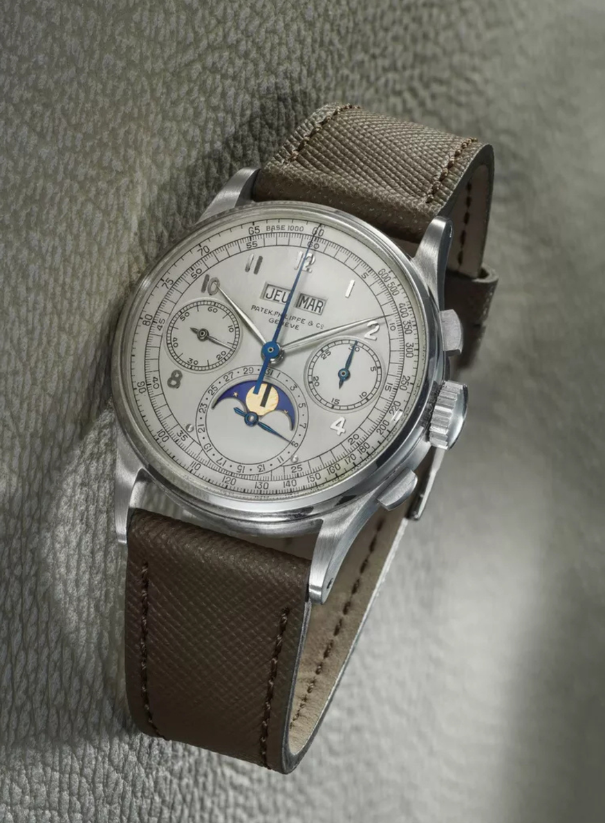 Patek Philippe 1518 enchères