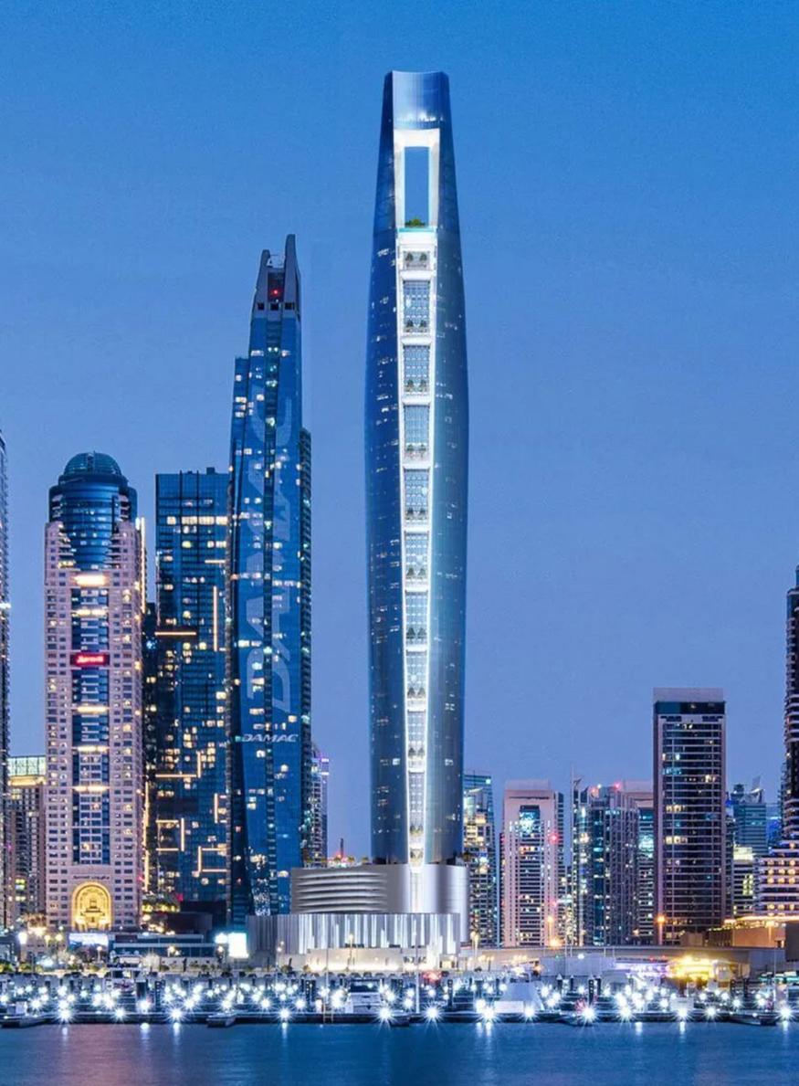 le plus haut hotel de luxe au monde est à dubai
