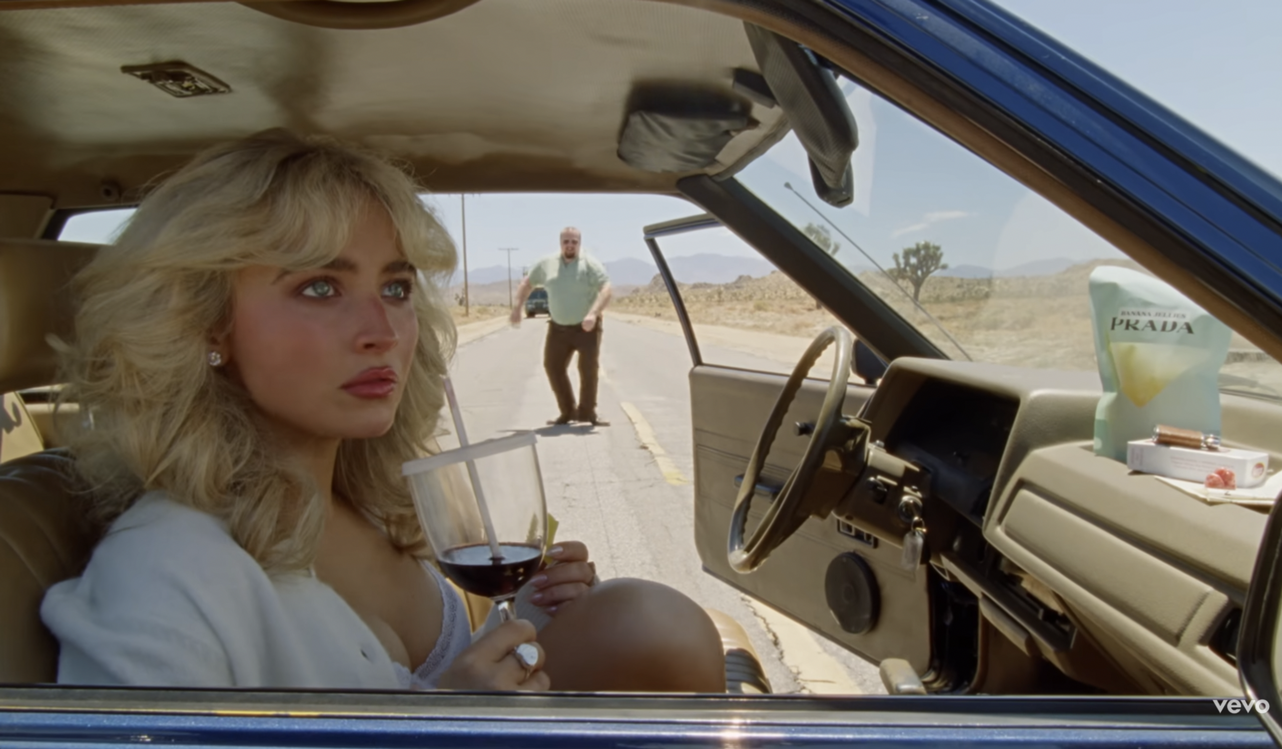 sabrina carpenter banana jellies prada