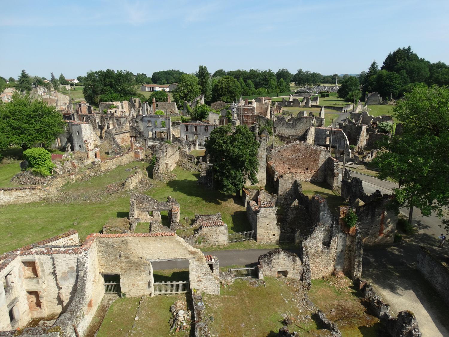 Village martyr d'Oradour-sur-Glane © Benoît Sadry - Fondation du patrimoine
